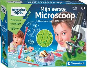 Bekijk leuke cadeautip : Clementoni Wetenschap & Spel - Mijn Eerste Microscoop - Educatief
